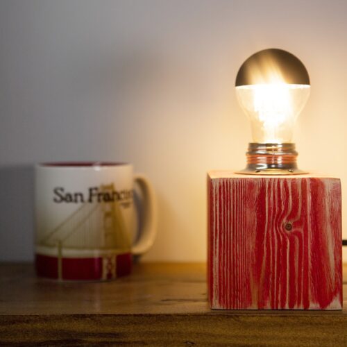 BeCube Projet Red Cube Lighting Χειροποίητα Έπιπλα Υψηλής Ποιότητας Θεσσαλονίκη 1